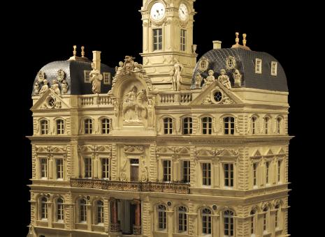 Maquette de l'hôtel de ville de Lyon, XVIIe siècle - © Xavier Schwebel