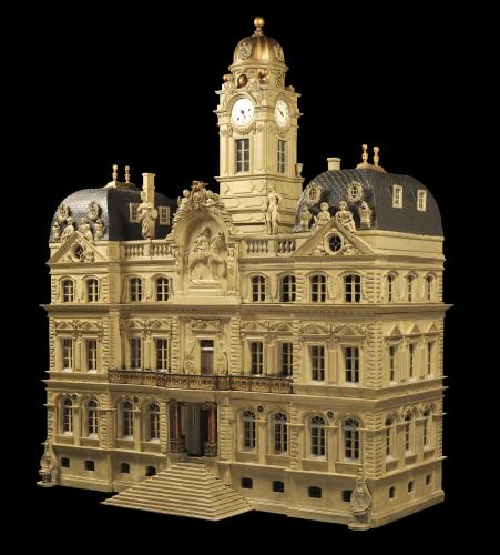 Maquette de l'hôtel de ville de Lyon, XVIIe siècle - © Xavier Schwebel