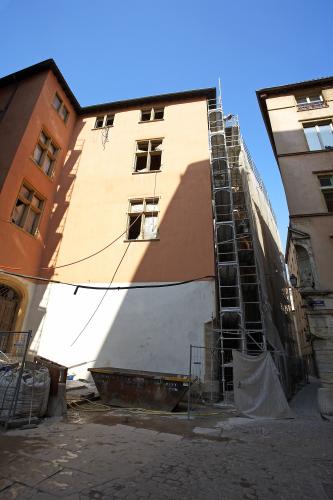 Rénovation de la façade de Gadagne - © Pierre Verrier, 2007