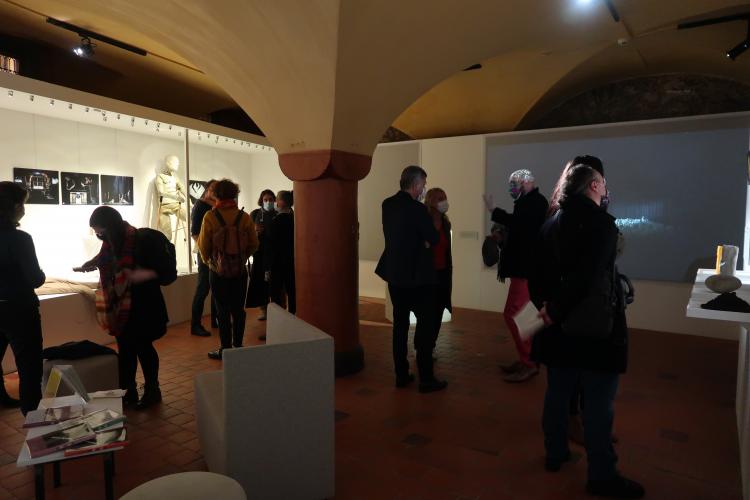 Visite de l'exposition Renaud Herbin au MAM Gadagne - © Gadagne, 2020