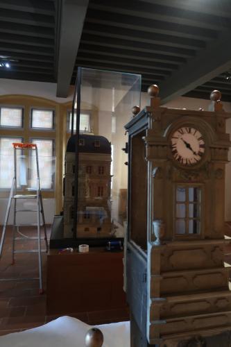 Démontage de la maquette de l'Hôtel de Ville de Lyon au MHL Gadagne - © Gadagne, 2020