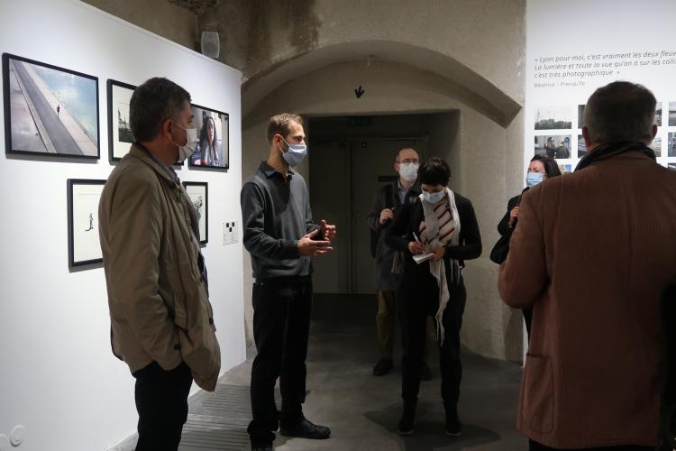 Vue de l'exposition Lyon, une rencontre au MHL - Gadagne, avec Laurent Bonneau et Marie Demunter - © Gadagne, 2020