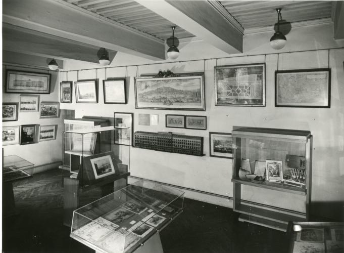 Salle du Musée d'Histoire de Lyon en 1959 - © Gadagne