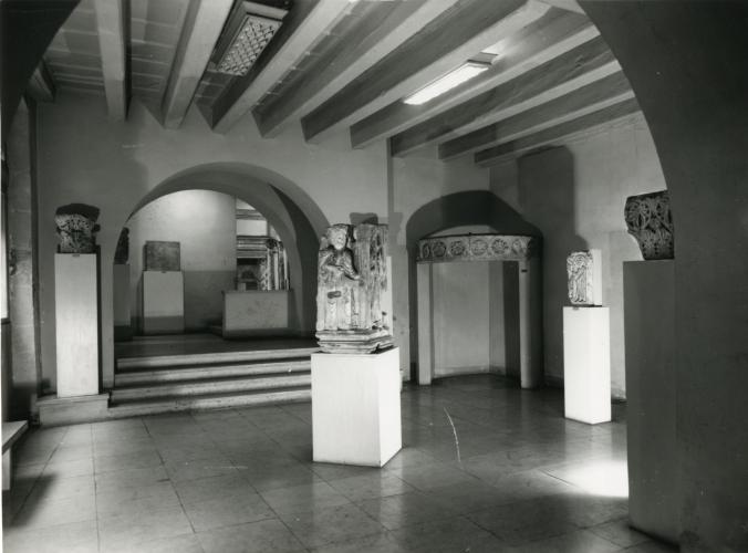 Salle du Musée d'Histoire de Lyon en 1967 - © Gadagne