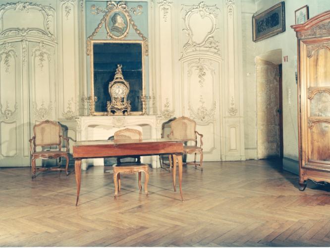 Salle du Musée d'Histoire de Lyon en 1967 - © Gadagne