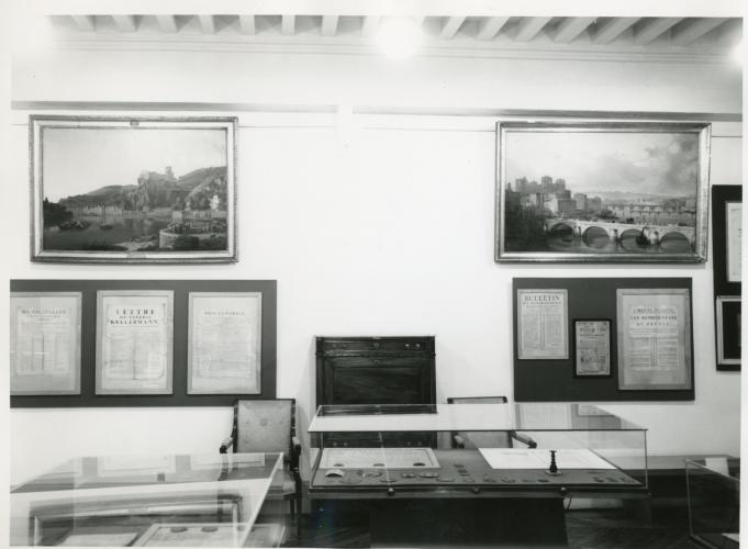 Salle du Musée d'Histoire de Lyon en 1974 - © Gadagne