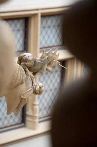 Gargouille Licorne de la façade de la cour de Gadagne