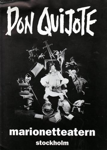 Affiche du spectacle Don Quichotte, 1988