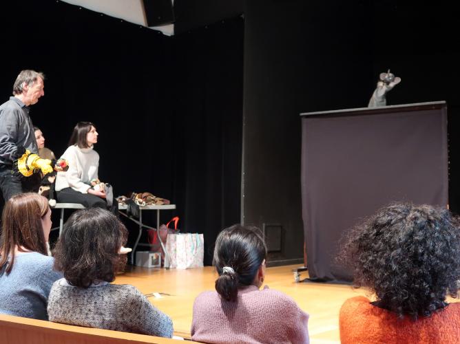 Formation des médiateurs à la marionnette à gaine, 2024