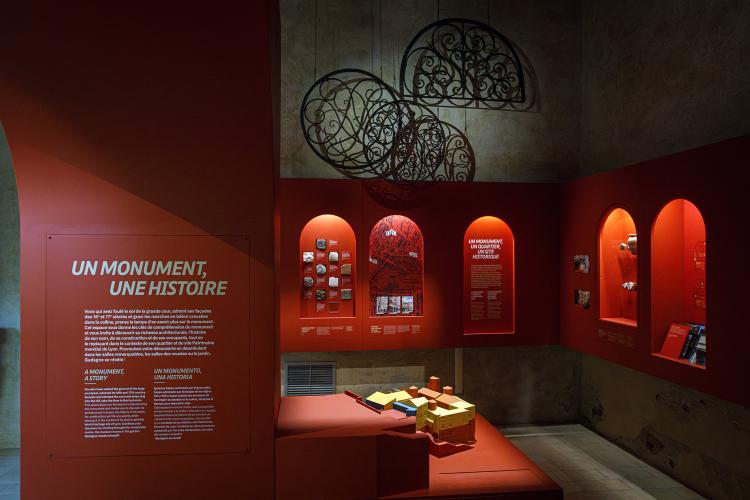 Vue de l'exposition "Gadagne. Un monument, une histoire"