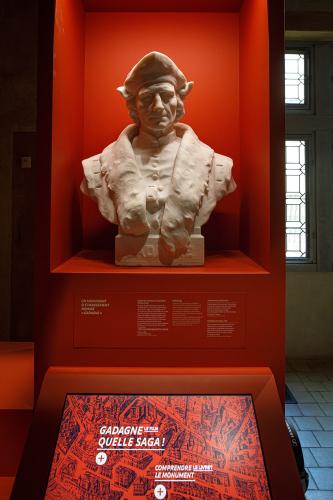 Vue de l'exposition "Gadagne. Un monument, une histoire"
