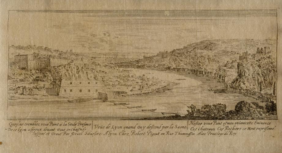 Vue de Silvestre au 17e siècle - © Gadagne