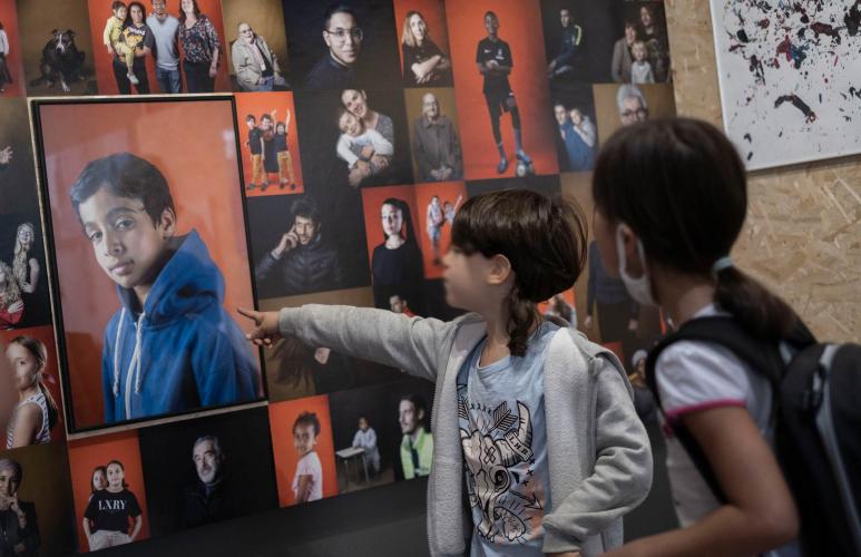 Vernissage, projet Langlet Santy, par le Collectif Item