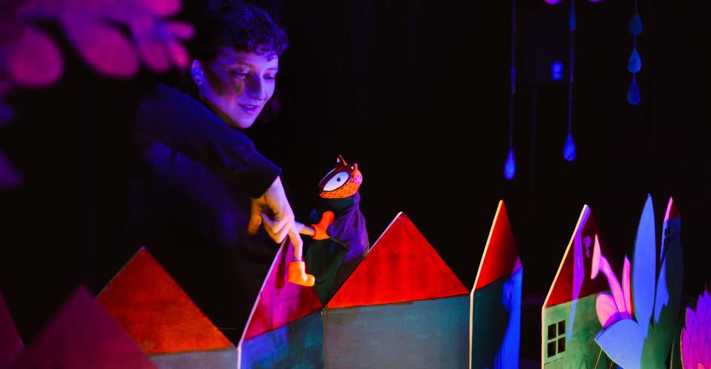 Spectacle Forêt, compagnie En Kraft