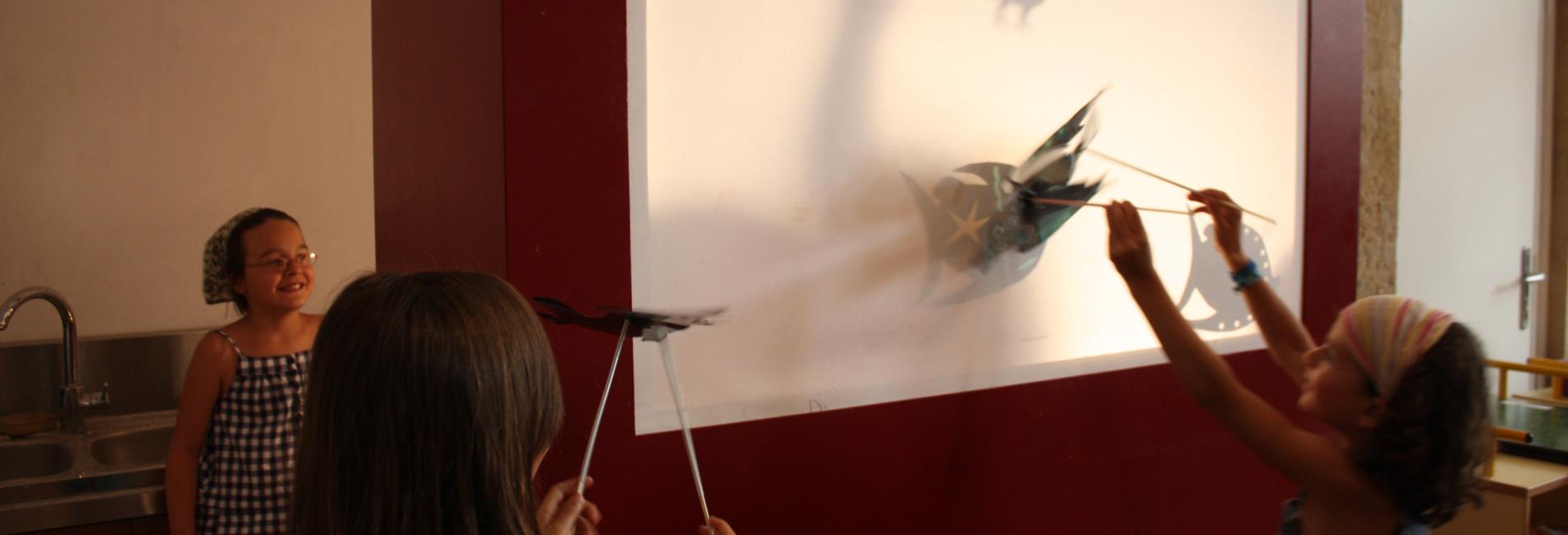 Atelier pour enfants, du clair à l'obscur, au MAM - Gadagne - © Gadagne, 2010