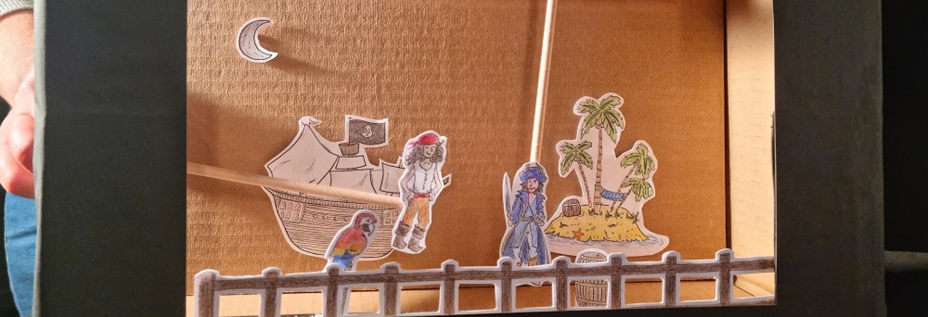 Histoires de papier - Tuto création d'un théâtre de papier © Gadagne, 2021