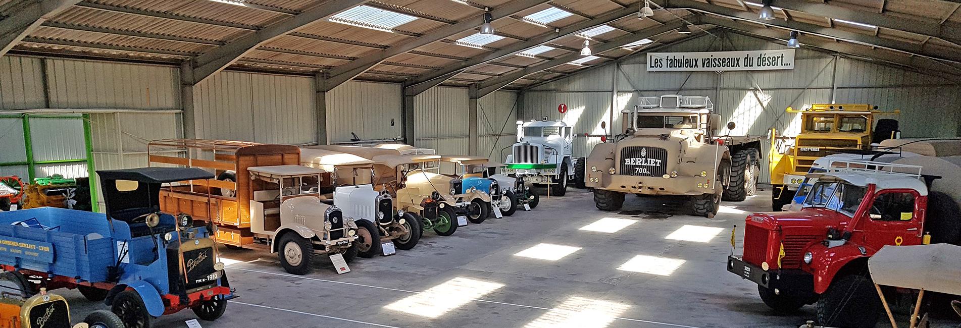 Véhicules collection Cobservatoire de la Fondation Berliet
