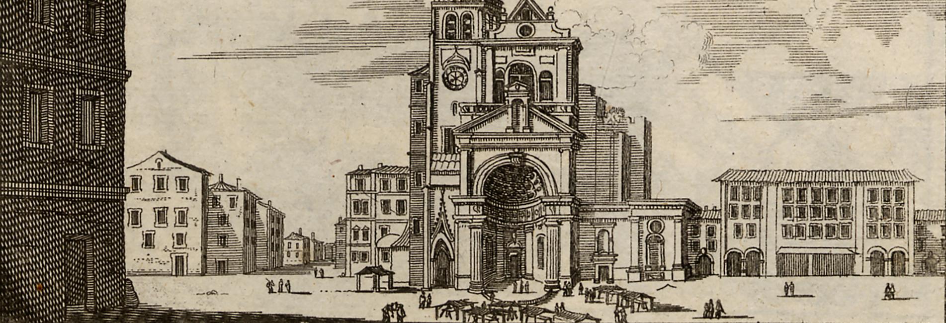 Ancienne chapelle de Savigny, dessin d’Emmanuel Cateland, début 20e siècle, inv. 017.3.11 - Photo : MHL – Gadagne