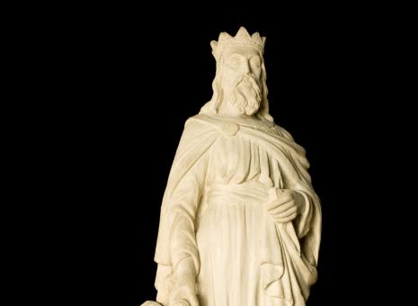 Statue du roi Salomon, vers 1860 - © Xavier Schwebel