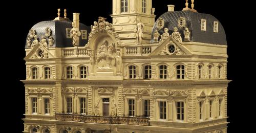 Maquette de l'hôtel de ville de Lyon, XVIIe siècle - © Xavier Schwebel