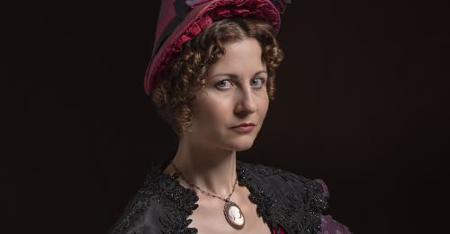 Jeanne, personnage témoin de l'exposition Portraits du MHL - Gadagne - © Stéphane Casali, 2019