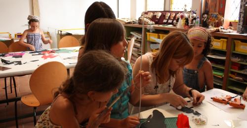 Atelier pour enfants, du clair à l'obscur, au MAM - Gadagne - © Gadagne, 2010