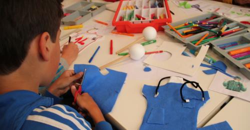 Atelier pour enfants, à chacun sa marotte, au MAM - Gadagne - © Gadagne, 2013