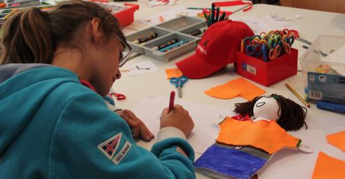 Atelier pour enfants, à chacun sa marotte, au MAM - Gadagne - © Gadagne, 2013