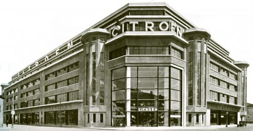 Le Garage Citroën de Lyon en 1932 - © Fondation Berliet