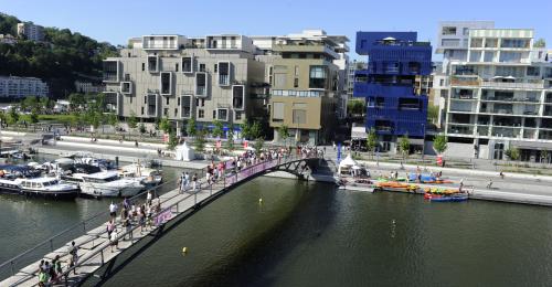 Vue du quartier de Confluence - © Muriel Chaulet, 2014