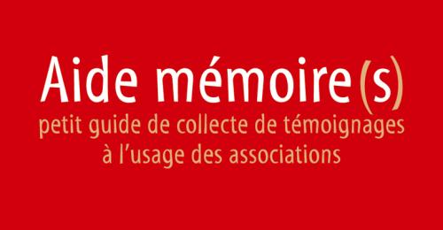 Visuel du guide de collecte de témoignages