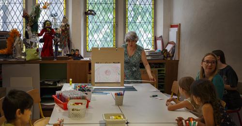 Atelier avec la compagnie Papierthéâtre