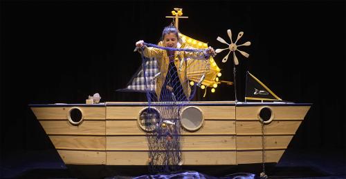 Spectacle Bateau sous l'eau, Cie Rayon de lune
