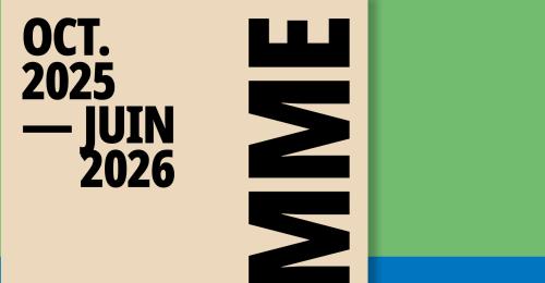 Couverture du programme d'octobre 2025 à juin 2026 à Gadagne