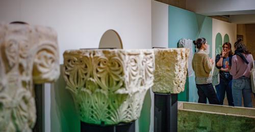 Visite dasn l'exposition Merveilleux Moyen Âge