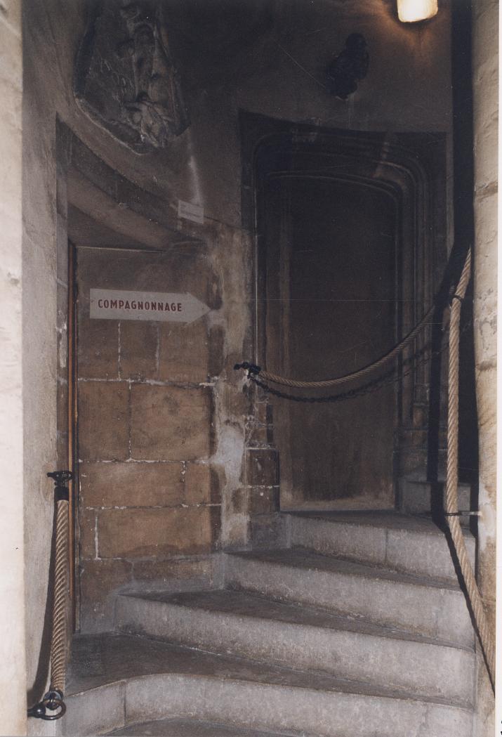 Escalier à vis au 20e siècle - © Gadagne