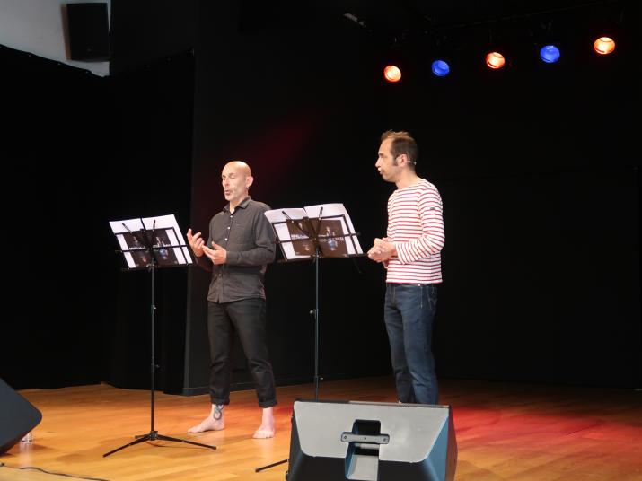 La Tribut du Verbe en performance à Gadagne @Gadagne 2021