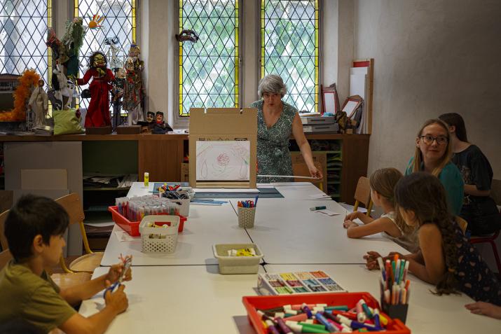 Atelier avec la compagnie Papierthéâtre