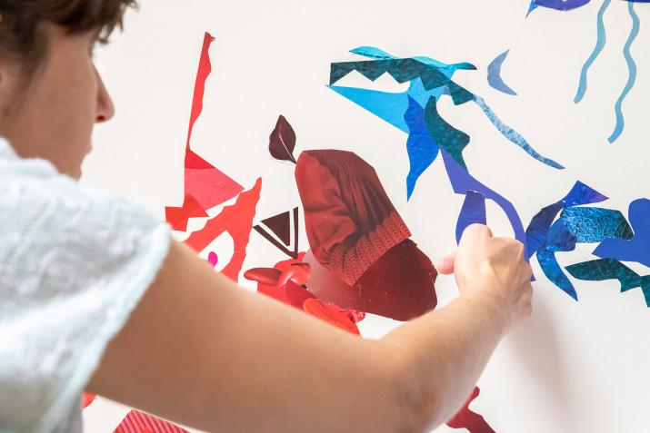 Atelier création d'affiches du MICG