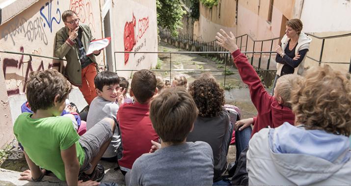 Balade urbaine scolaire
