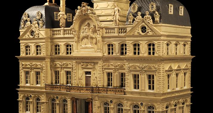 Maquette de l'hôtel de ville de Lyon, 17e siècle