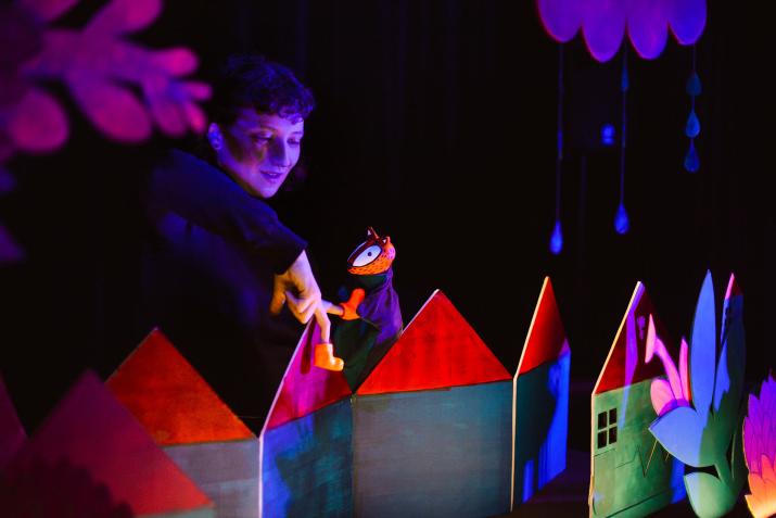 Spectacle Forêt, compagnie En Kraft