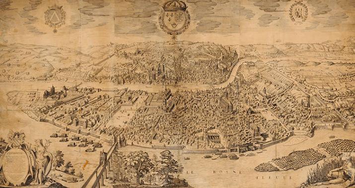 La grande vue de Lyon, Simon Maupin - Photo Alain Basset