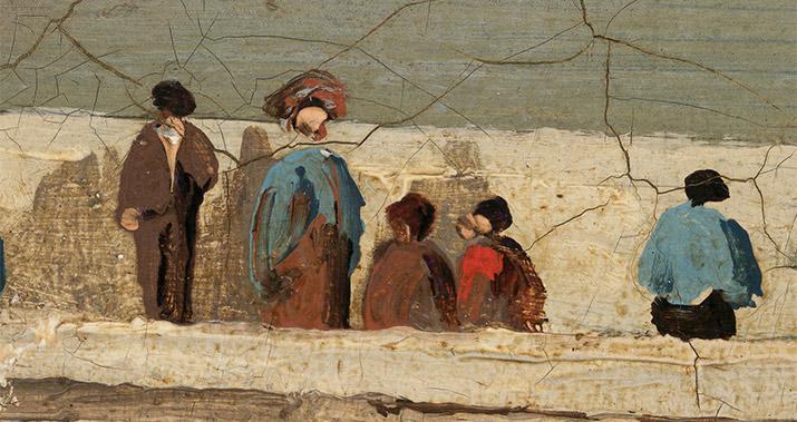 Vue du cours de la Saône prise en aval du pont Tilsitt, Hippolyte Leymarie