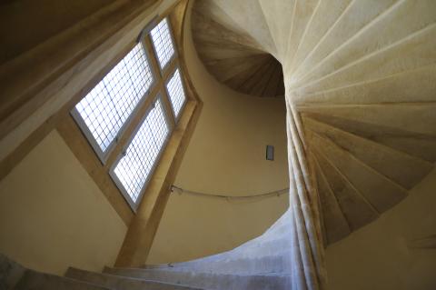 Escalier à vis de Gadagne - © Xavier Schwebel, 2009