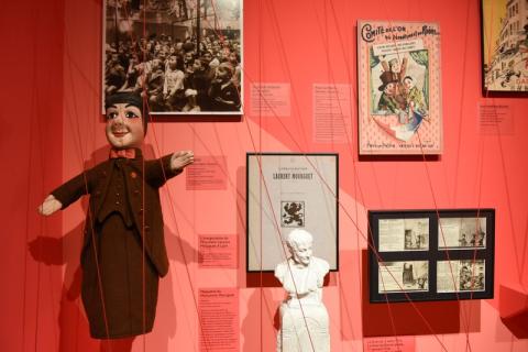 Salle "A quoi sert la marionnette" du parcours du MAM - Gadagne - © Muriel Chaulet, 2018